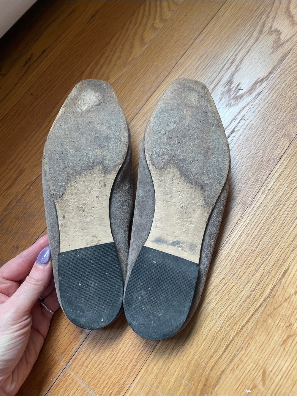 Maryam Nasir Zadeh Suede Mules 37.5 - Picture 3 of 4